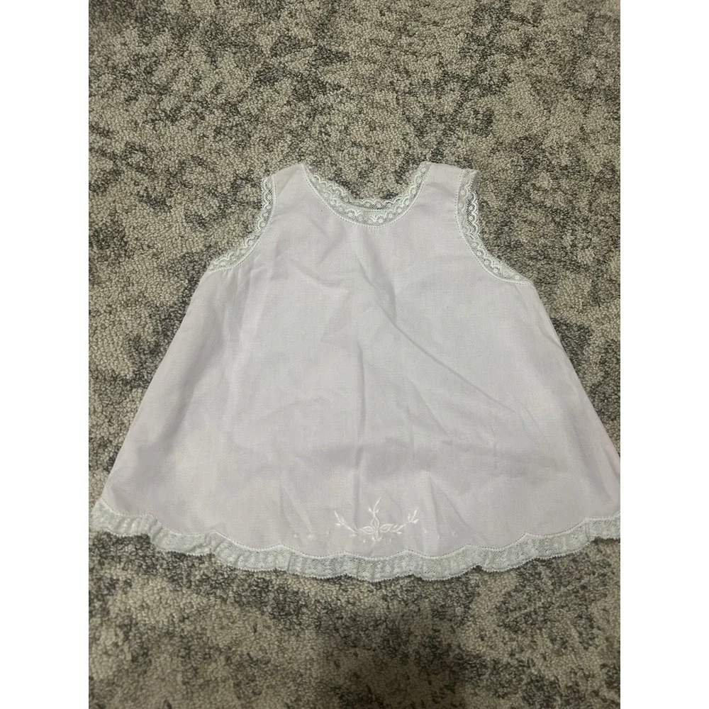 Vintage Pink Heirloom Dress Size Nb/3 Month Pink Lace